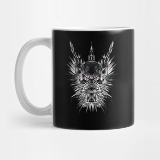 Kuru Ryu: a black dragon Mug